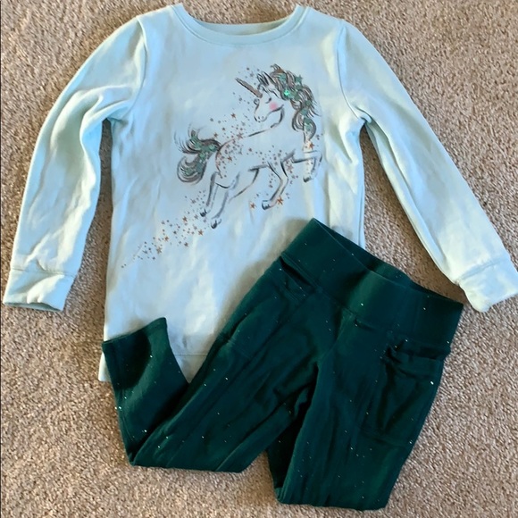 B2GOFREE 🍭Sonoma Sweatshirt legging outfit Sz 5